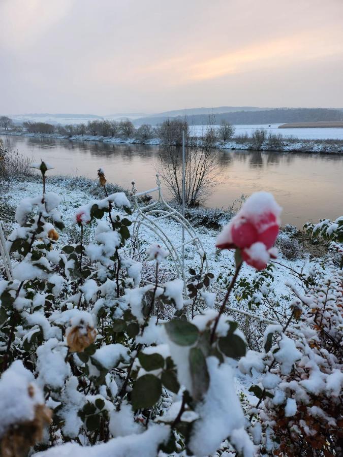 Haus An Der Weser Ferienwohnung Brevorde Екстериор снимка